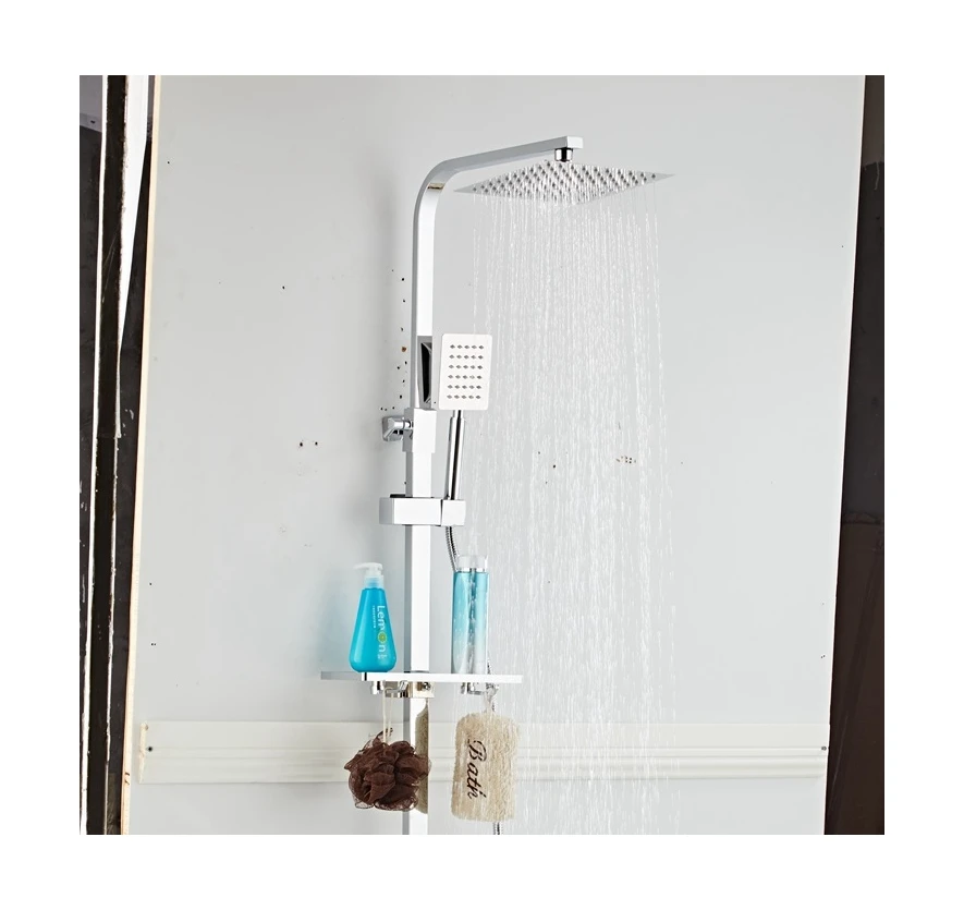 Hot Selling Cheap Custom Stainless Hot Coldthermostatric Shower Set Hotel Shower Set