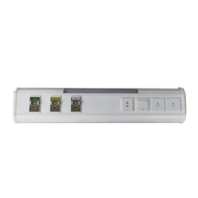 Horizontal wall mounted bed head trunking system ICU head bed panel for hospital