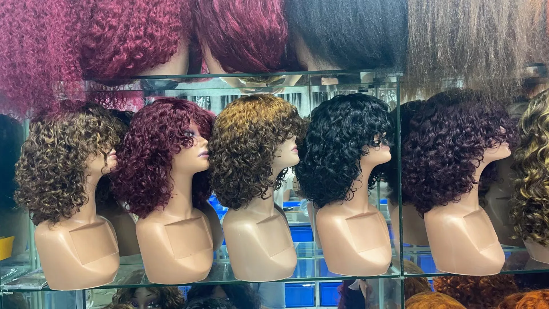 Remy Water Wave Bob With Gold Highlights Honey Blonde Bob Wigs Human Hair Wigs Highlight 4/27 Color Wholesale Peruvian Bob Wig