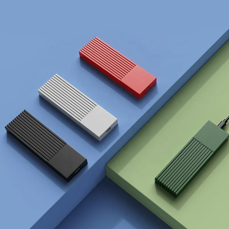 ORICO Aluminum Alloy M.2 to Micro USB High-speed SATA B-Key Hard Drive SSD Enclosure M2POV-C3