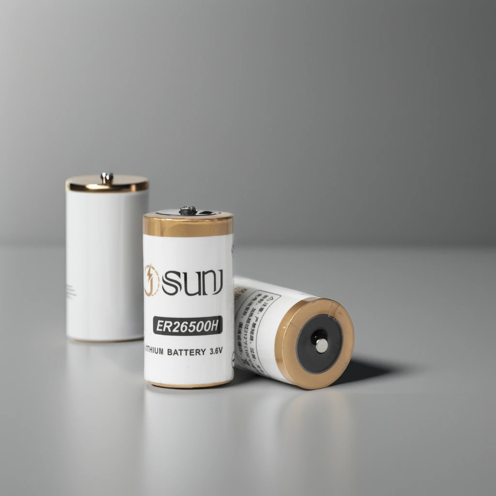 er26500 3.6V 8500mAh Lithium Battery Cell Cylinder ODM low self-discharge rate  smart meters