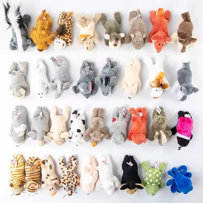 K112  New Cute Plushies Toys Plush Doll Small Animal Stuffed Keychain Pendant Refrigerator Magnetic Sticker For Children Gifts