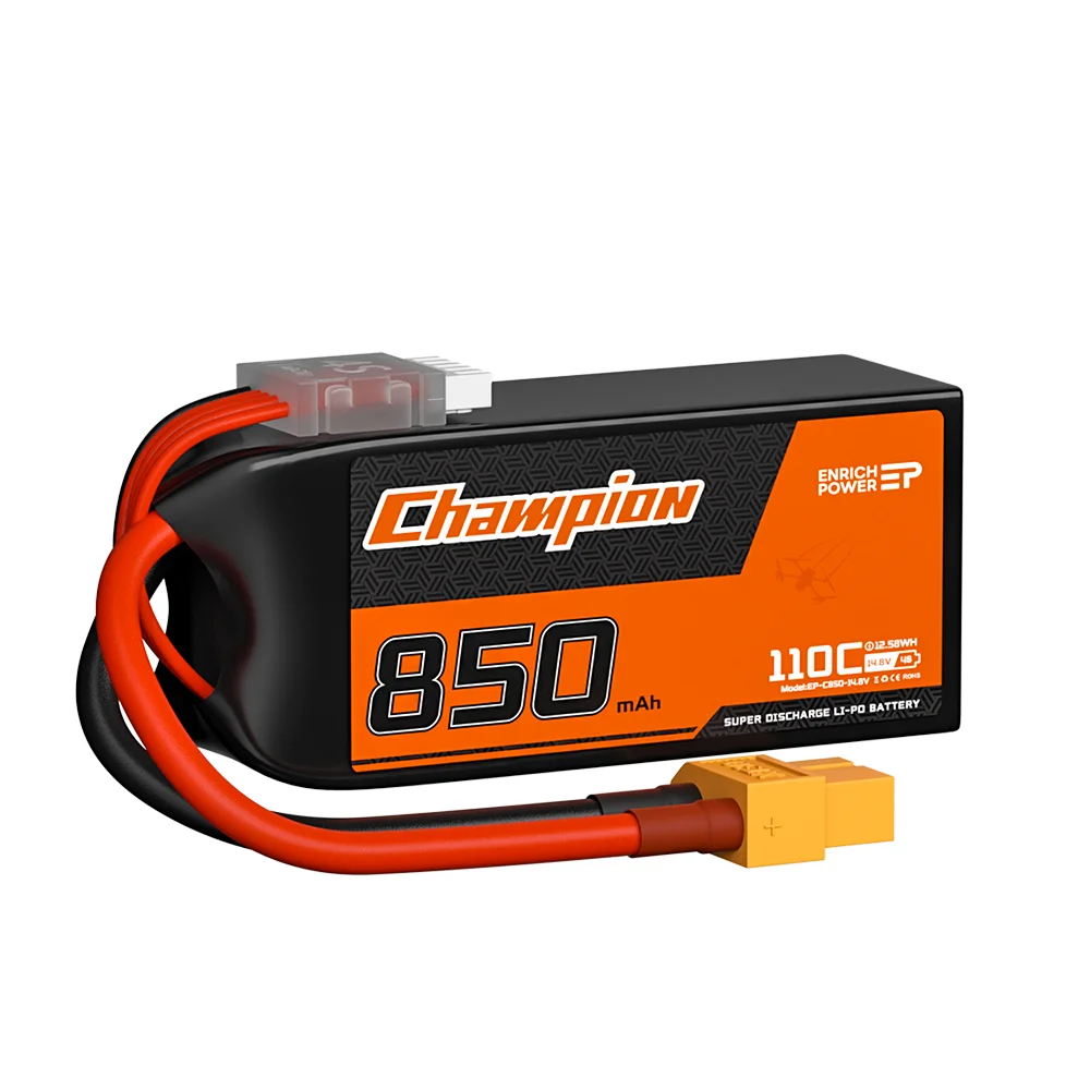 4s Lipo аккумулятор 110C 850mAh 14 8 V с разъемом XT30 XT60 для RC FPV гоночный Дрон Квадрокоптер
