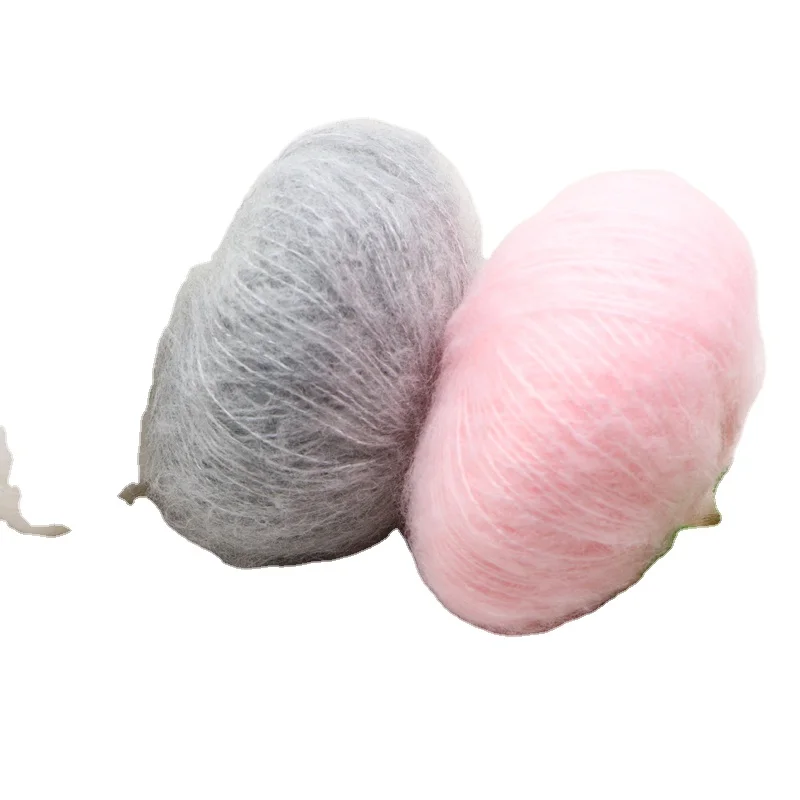 
artwork handtufted wool yarn mohair color threads Baby scarf shawl wiring fine wool 