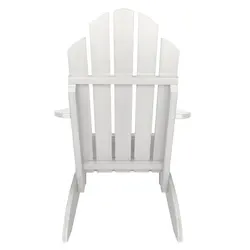 Factory Direct HDPE Poly Resin   adirondack high feet white bar chair  with board table