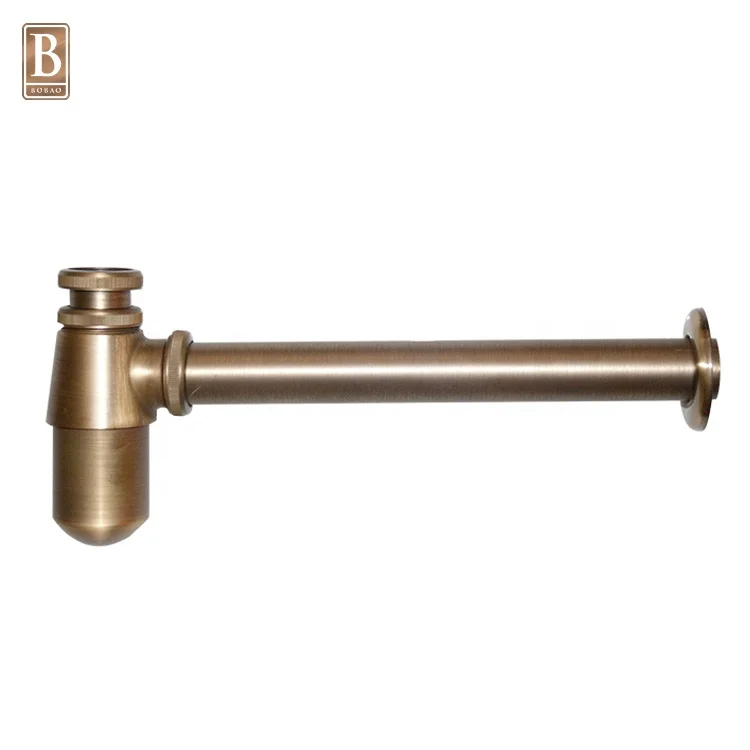 High-quality China Factory Brass Chrome-Plating Bath And Kitchen Basin Siphon