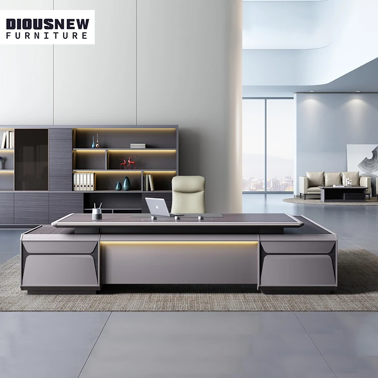 Escritorios de oficina офисное бюро роскошная офисная мебель офисный стол стул для босса