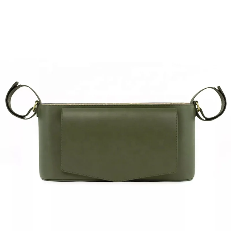 Reasonable Price Diaper Caddy Bag Faux Leather Stroller Organizer