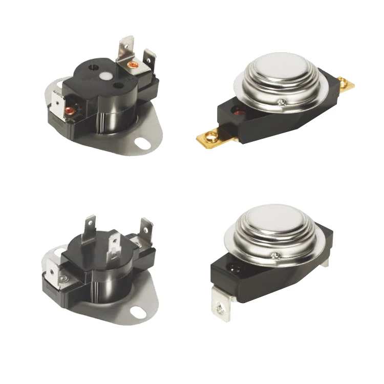 20A  Thermal Temperature Control Switch Bimetal Thermostat Electric Heater Overheat Protector Temperature Controller