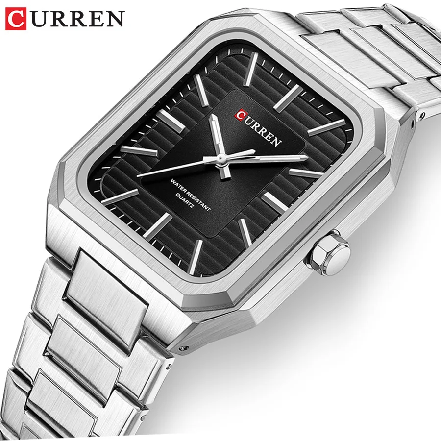 CURREN 8457 original Quartz Wristwatch Waterproof Stainless Steel Charm Watches Man Male Clock Fashion Reloj Watch For Boys Men