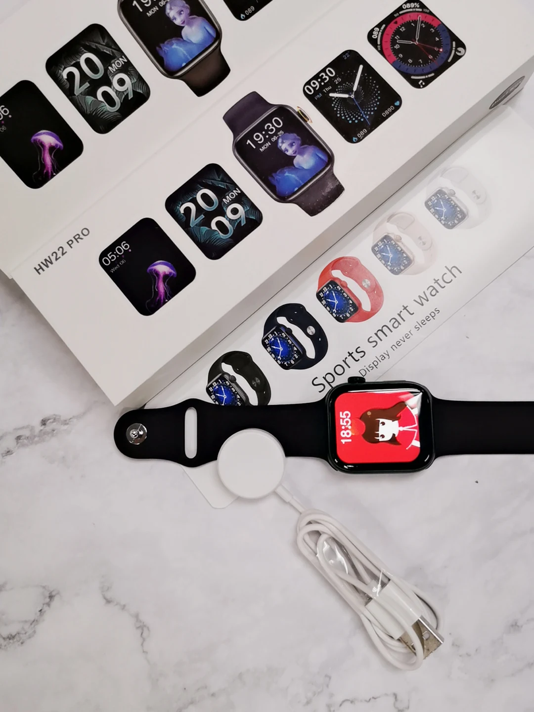 Unique Design Smart Watch Calling Android Temperature Waterproof IP68 Heart Rate And Blood Pressure 4g Smart Watch