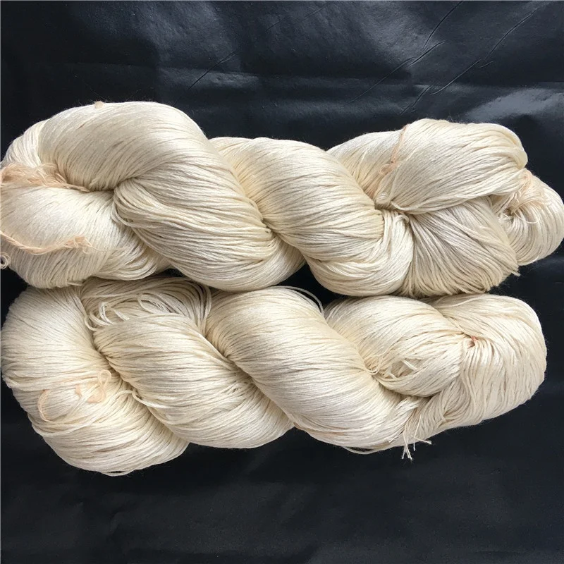 Cynthia 100% Spun Silk Yarn For Knitting