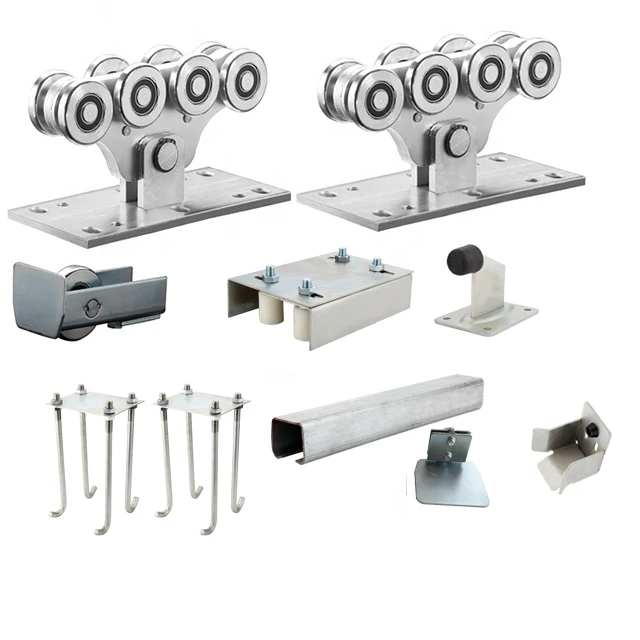 Self-supporting gate silver zinc cantilever gate wheel sliding trolley wheels