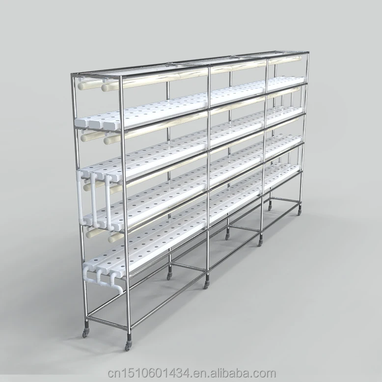 Hidroponia Pvc Pipe China Manufacturer Complete Removable Cover Lid Nft Channel Hydroponic System