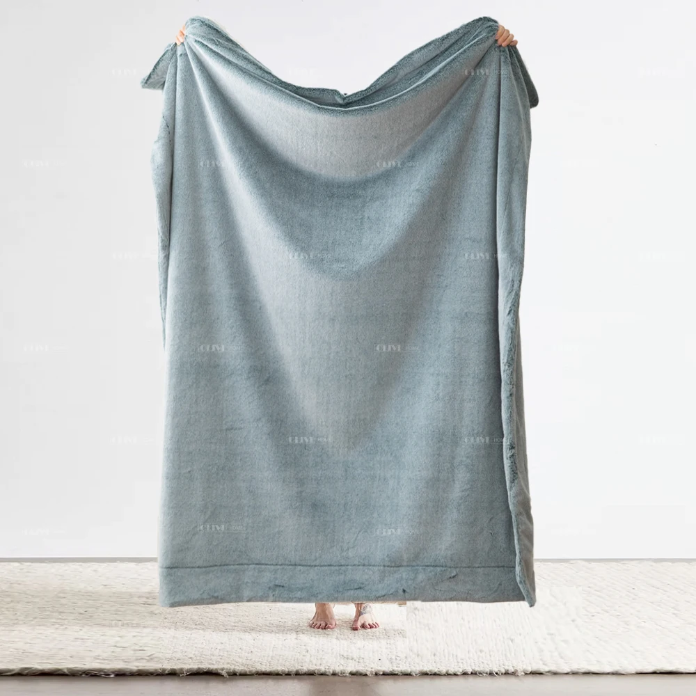 Customized High-end Quality Fur Fake Custom Polyester Artificial Frosted Discharged Fur Fabric Faux Fur Fabric Low MOQ