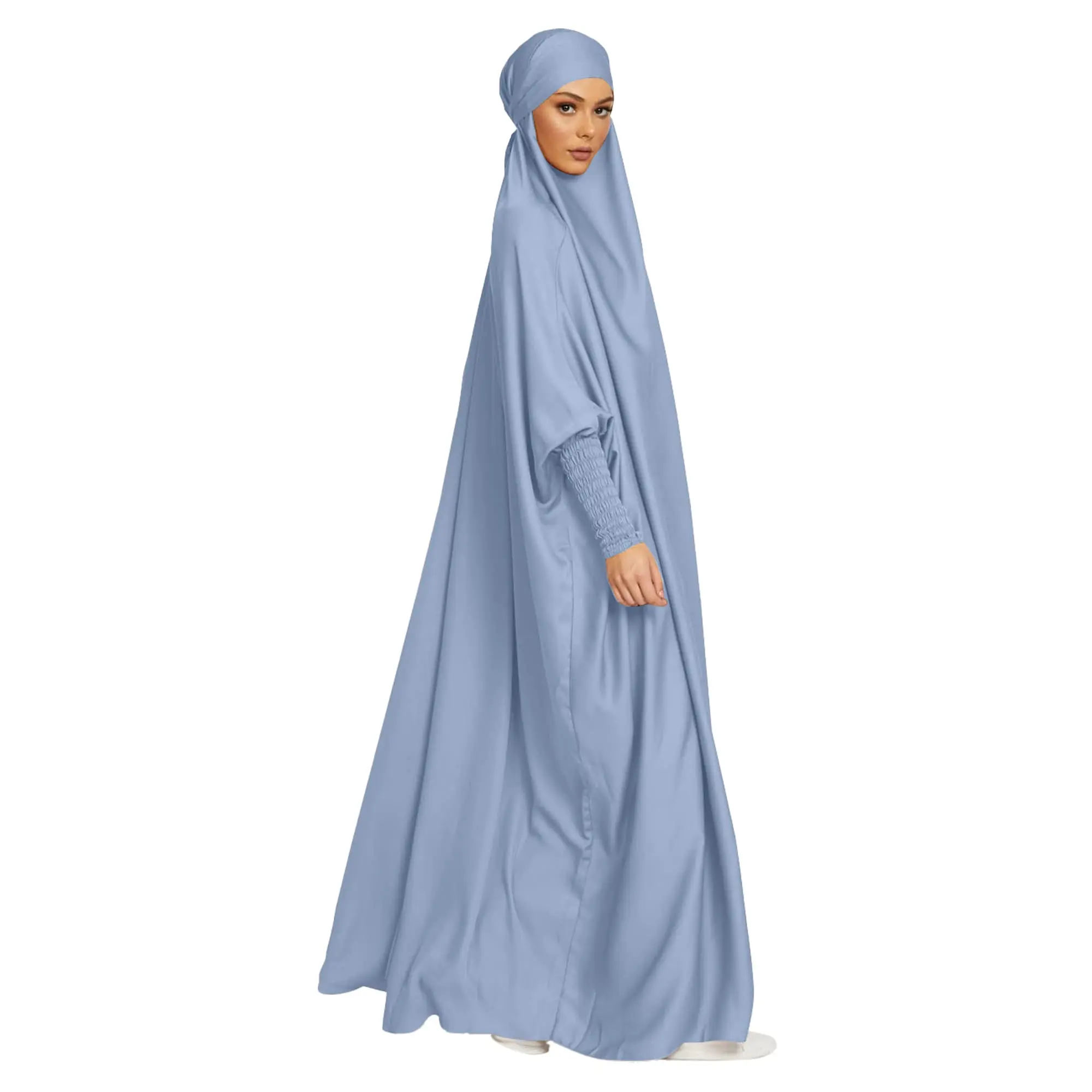 New Arrival One Piece Full Length Jilbab Modest Khimar Hijab Abaya High Quality Traditional Muslim Clothing&Accessories Dresses