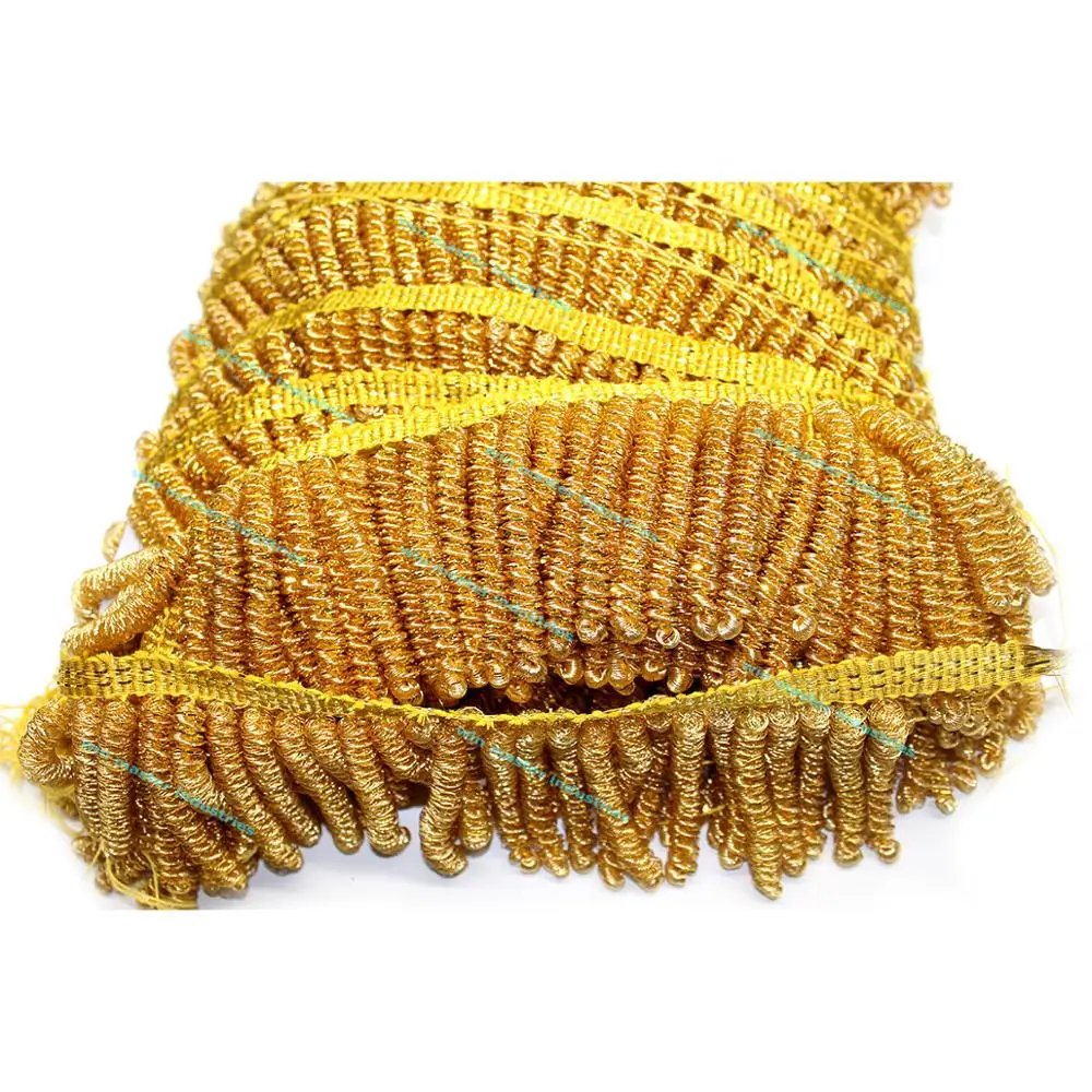 Gold wire fringes manufacturers