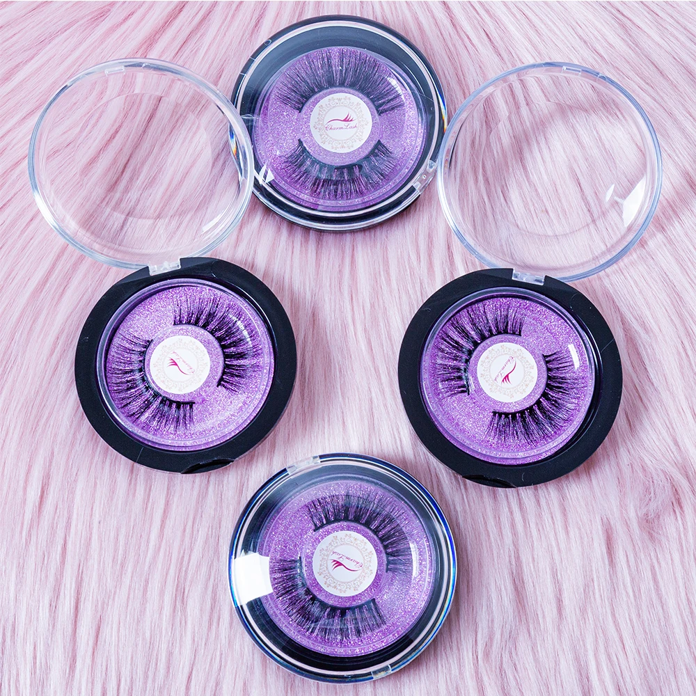 
High Quality 25mm Mink Eyelash False Eyelashes Vendor, Wholesale False Eyelash With Custom Logo and Packing Box 