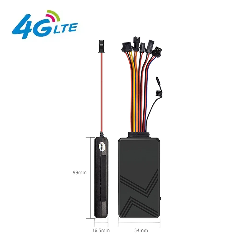 Gps Tracker 4G With Sim Card Sos Alarm For Vehicle Gps Tracking Gprs Gsm Gps Locator Gps/ Beidou /Agps/Lbs Accurate Positioning