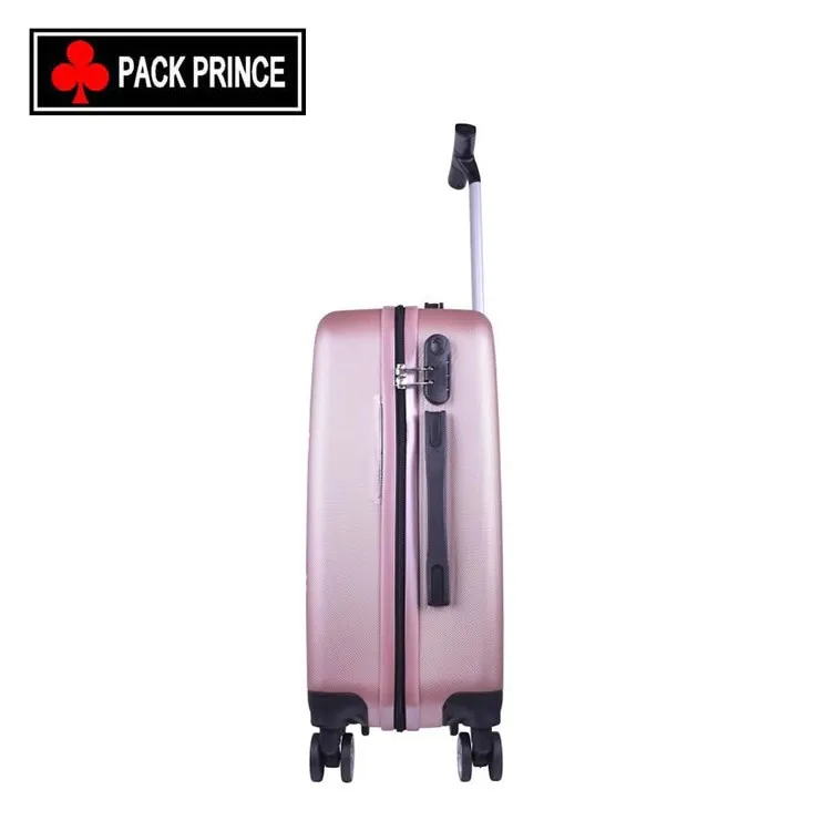 Pink Color Adjustable High Single Handle Carry-on+luggage