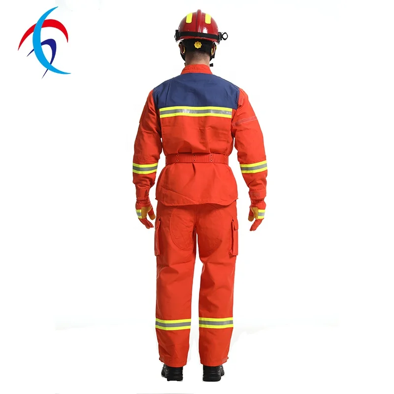 New Factory Design Personal Protection Equipment Fire Fighting Clothing for Fireman Rescue Frost Fire Fighting