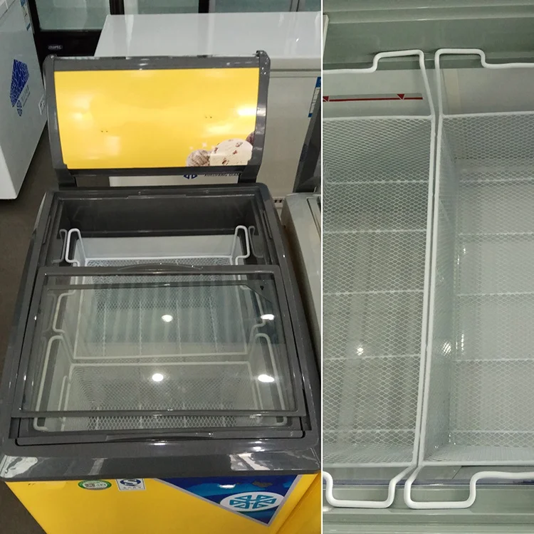 Factory Direct Wholesale High Quality Desktop Supermarket Display Freezer Refrigeration Equipment