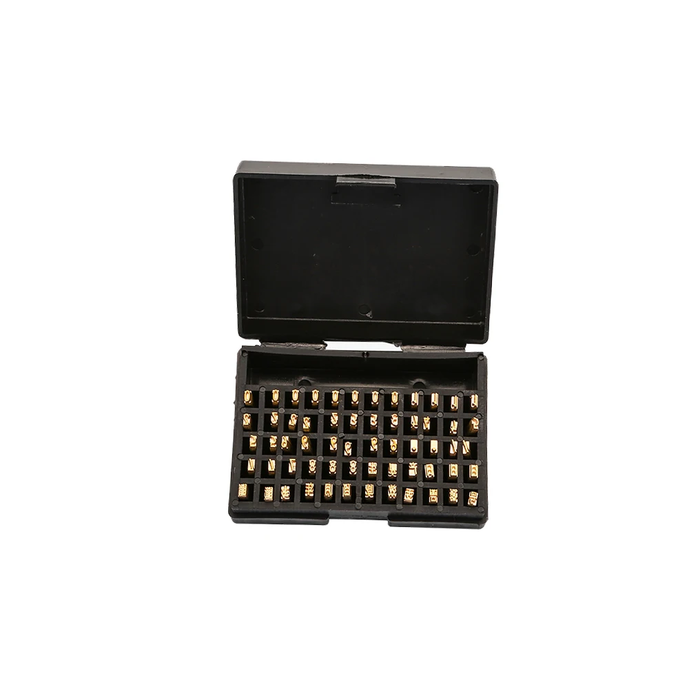Good Quality Cooper Letters for Hot Foil Stamping & Solid Ink Roller MY-380 Coder Machine