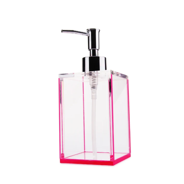 HOMESWEE Creative Acrylic Hand Sanitizer Bottle Press Soap Dispenser Household Lotion Bottle Bath Liquid Bottle Spot Sub-bottlin