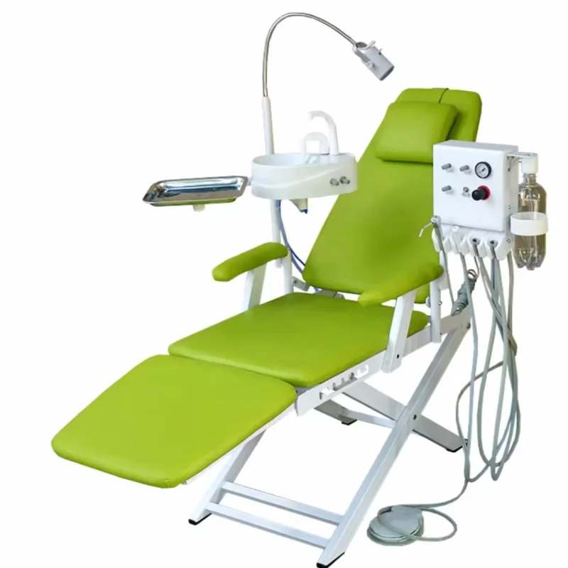 Plan B for dentist portable folding dental chair mobile dental unit custom accept portable dental chair with dental turbine