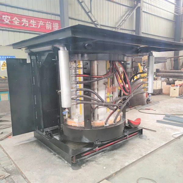 3T steel shell Parallel Circuit induction melting furnace