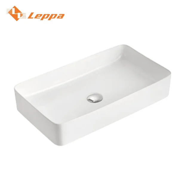 Европейская квадратная ультратонкая раковина для мытья рук легко моющаяся гладкая поверхность без отверстий столешница ванной