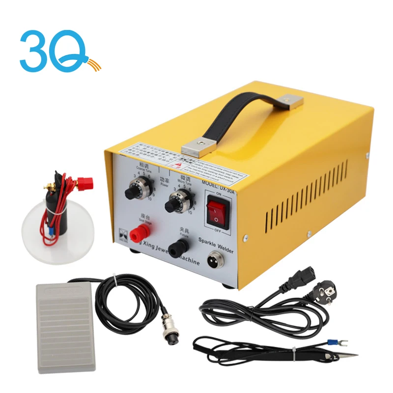 3Q Semi-automatic 30A 50A 80A 100A Jewelry Tools Equipment Lapidary Sport Welding Electronic Sparkle Welder Jewelry Spot Welder