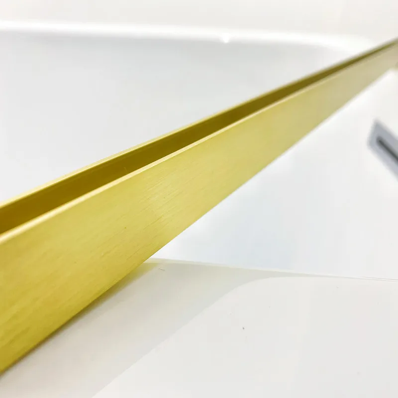 Gold bath tub shower door with SGCC quality tempered glass walk in shower glass door fixed shower door glass