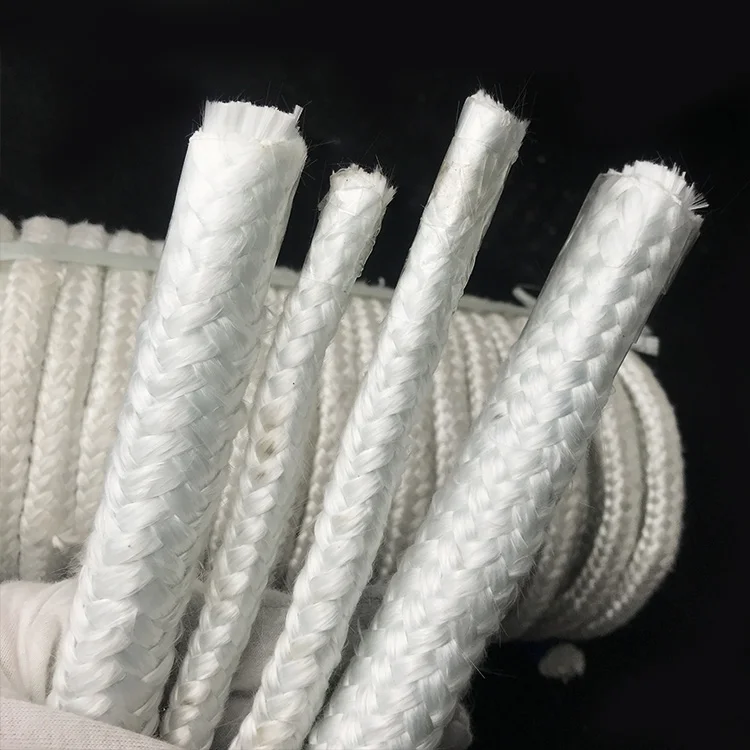 Thermal Insulation Glass Fiber Braided Round Rope