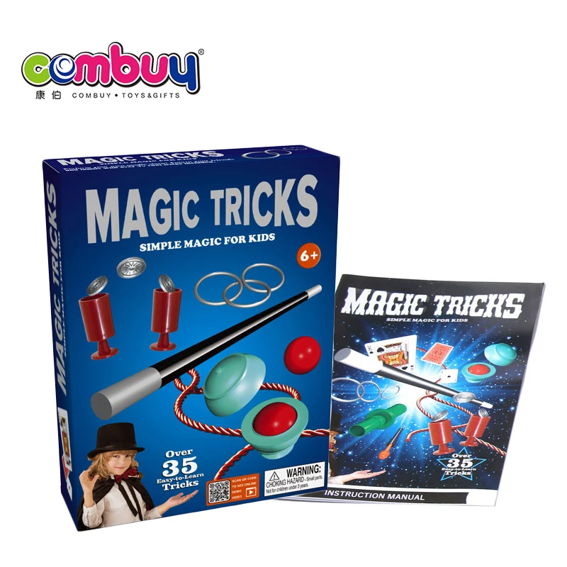 Simple mini 35 kinds popular toys kids kit magic tricks items
