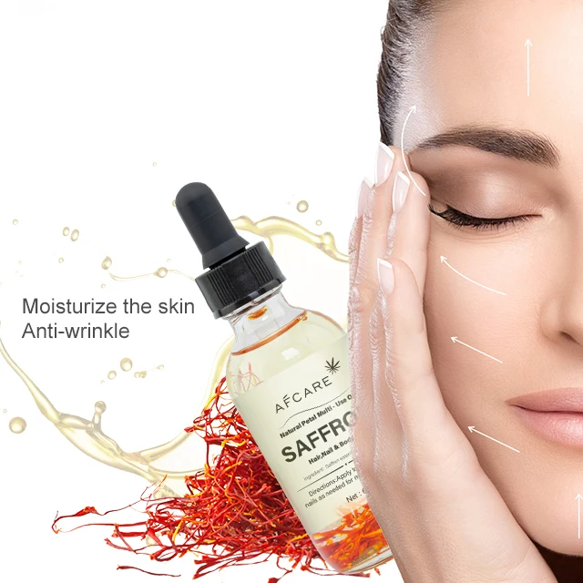 Wholesale Guangzhou Skin Care Essential Oil Therapeutic Grade Natural 100% Pure Saffron Moisturizing Essential Oil OEM