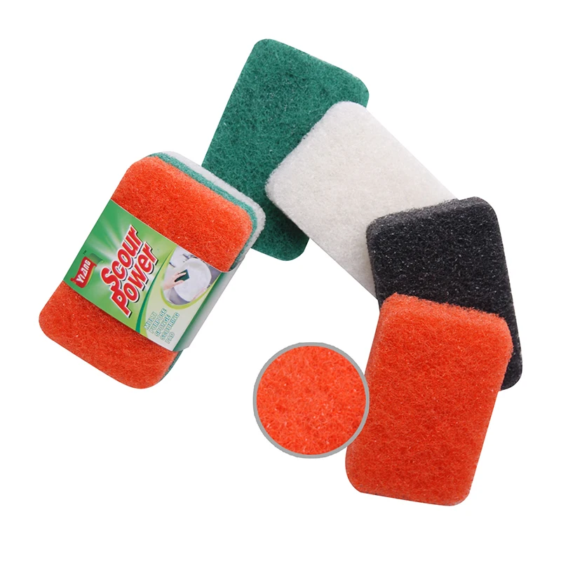 Custom Eco-friendly New Innovative Kitchen House Hold Products Nylon Scouring Pad
