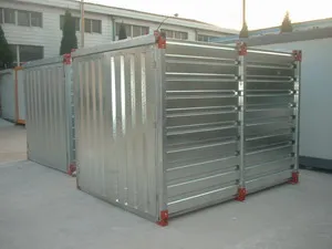 low cost made in China steel storage container prefab house