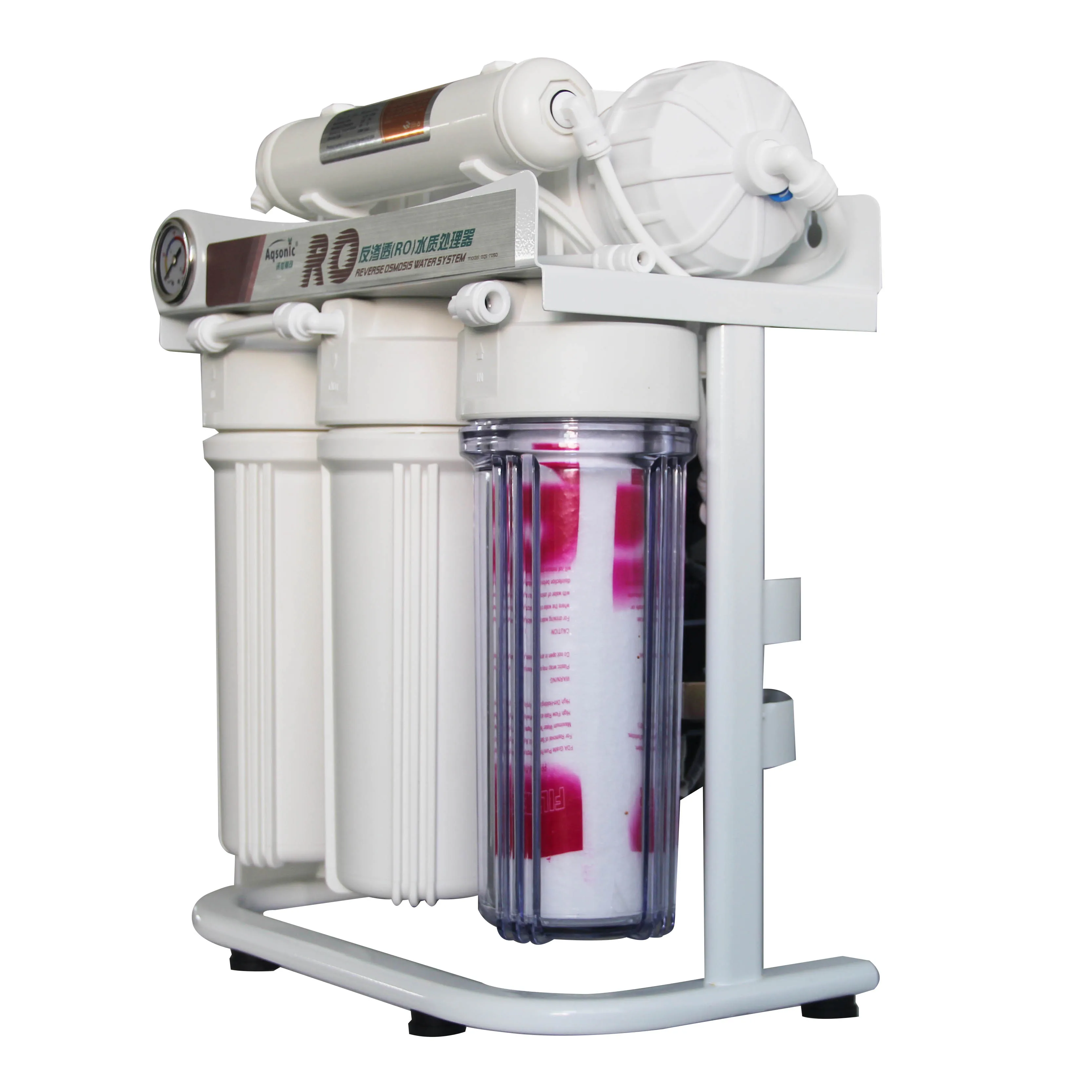 Water purifier with standard large flow RO reverse osmosis membrane 3013-600GPD high desalting rate