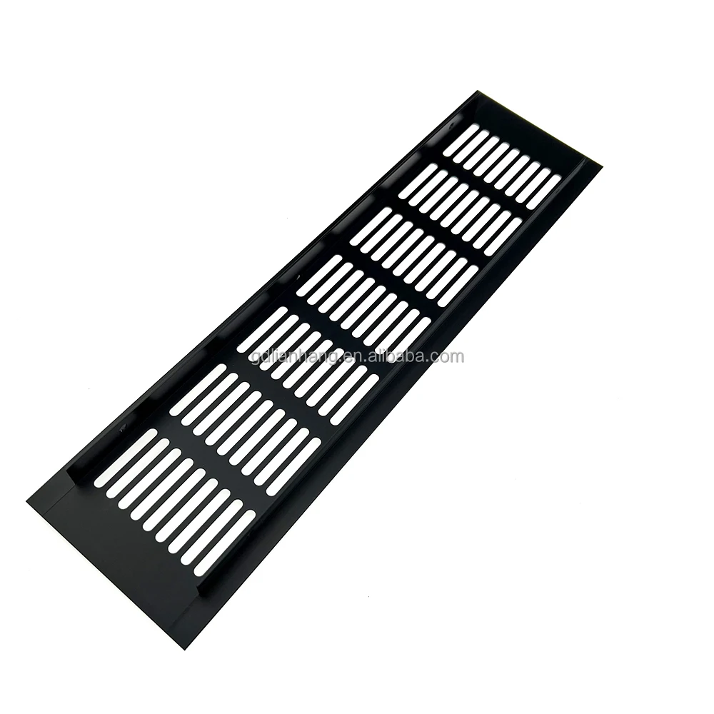 Hot Popular Kitchen Grille Air Vent Hole Covers Wardrobe Shoe Cabinet Door Ventilation Hole