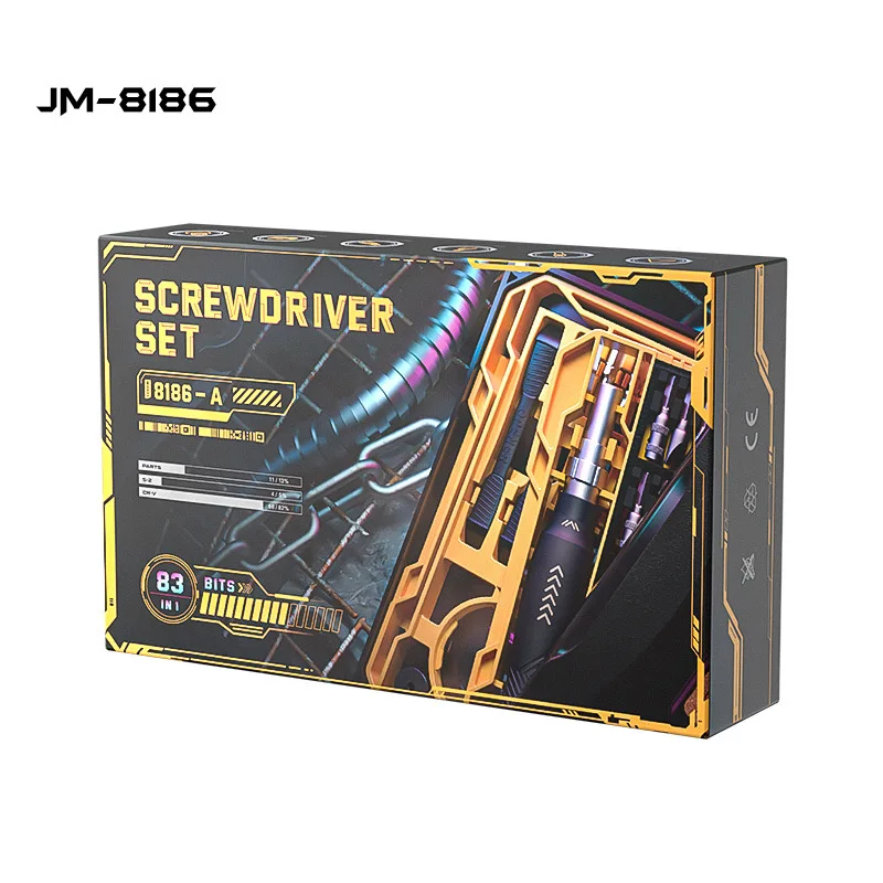 NEOBRISKEN 83-piece screwdriver set Mobile phone computer game console repair tools Small precision service screwdriver set