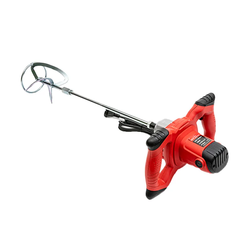 Adjustable Speed Putty Powder Agitator 2.2KW Electric Mixer WIth SS S-type Mixing Rod