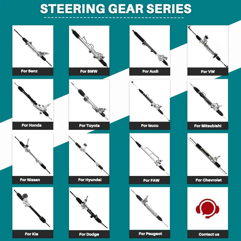 XICHAO auto power steering rack and pinion LHD steering gear pinion for Mazda 323 BL8D-32-110A BL8D32110A MA12-32-960