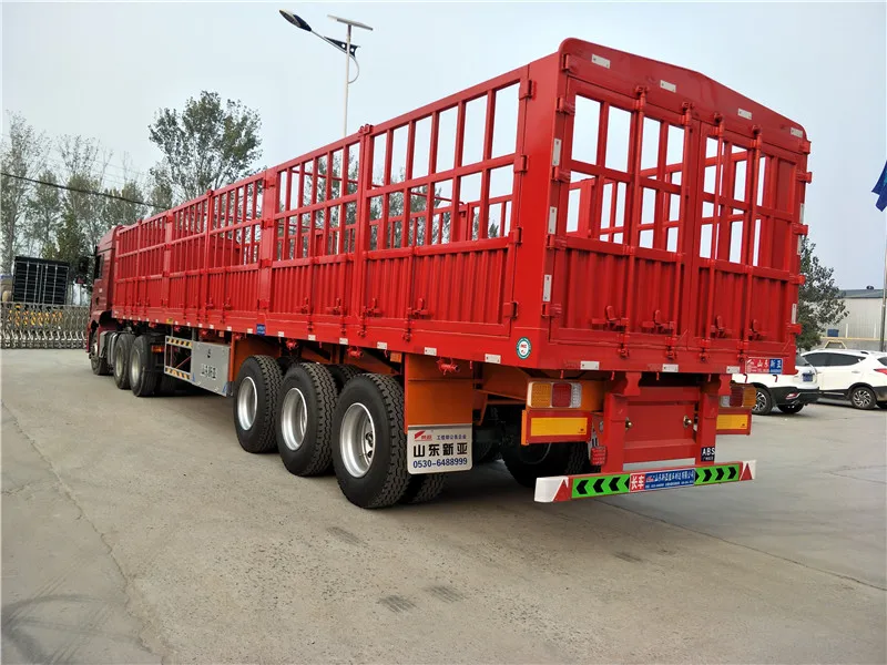 Brand New 70 Ton Lowbed Semi Trailer 40Ft Side Wall Semi Trailer Cargo Trailer Body Panels