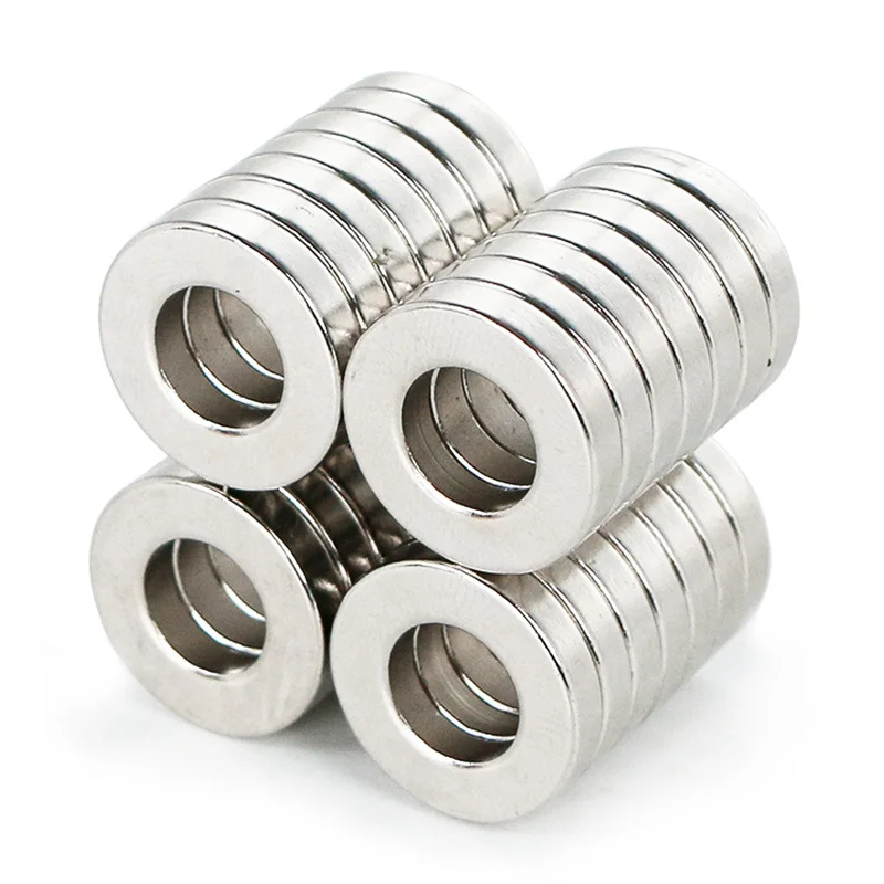 High Powerful Rare Earth Strong Neodymium Magnet Reasonable Price N52 Big Ring Magnets