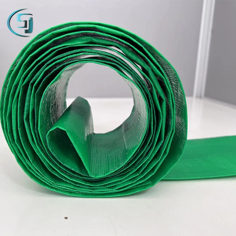 High quality factory outlet PVC Coated Plastic Hose Plastic Coating Lay flat hose