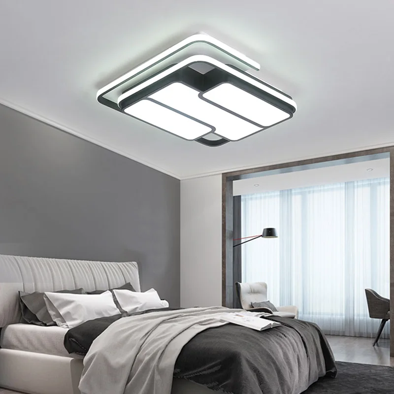 Alibaba supplier home decorative LED rectangle ceiling lamp modern ceiling light for living room