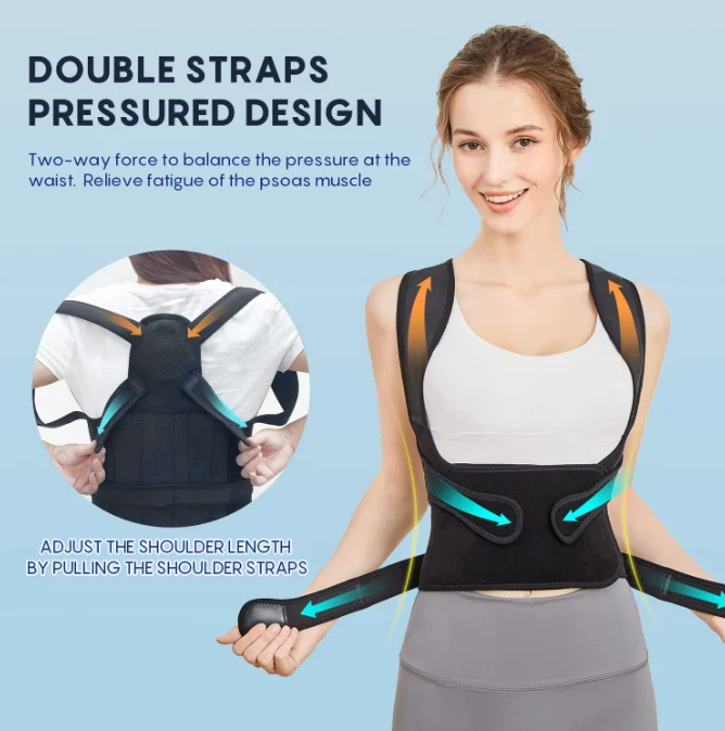 Scoliosis Hunchback Correction Relief Back Pain Brace Posture Trainer Back Corrector