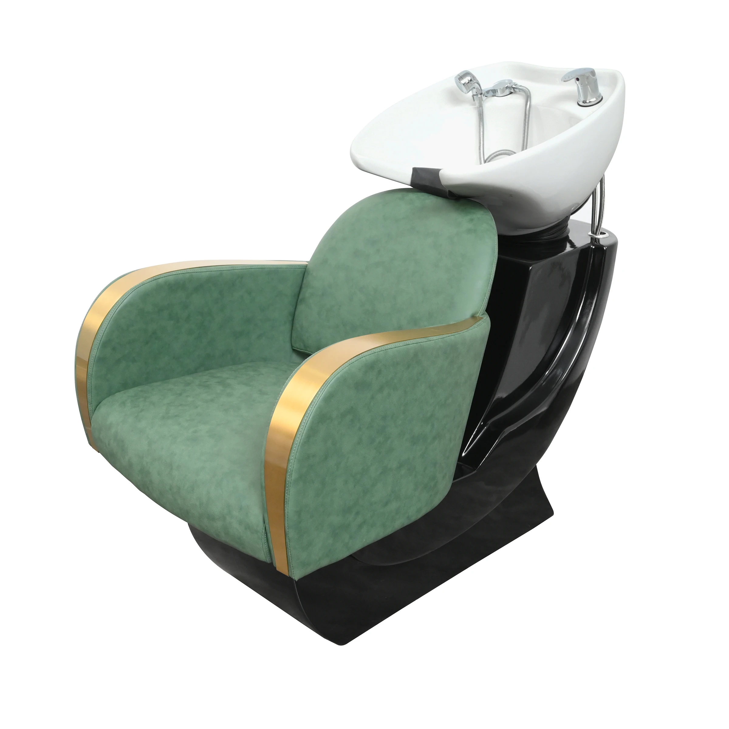 Salon Shop Equipment Hair Styling Shampoo Bed Barber Hairdressing Chairs Beauty Salon Chair Shampoo Chairs Set