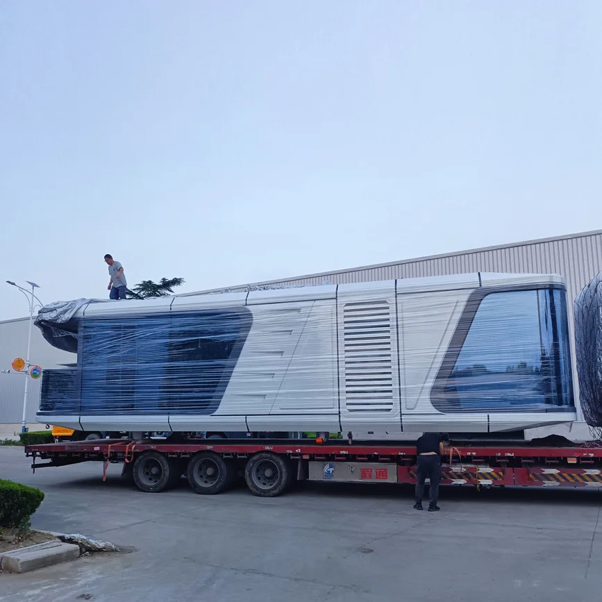 Mobile house Party Tent  Outdoor Bar prefab  Office Pod container  house Moving Head Space Capsule House